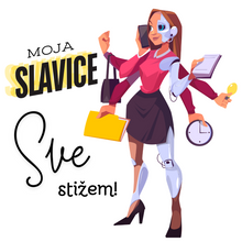 Učitajte sliku u preglednik galerije, Zenska majica  - Moja Slavice, sve stizem
