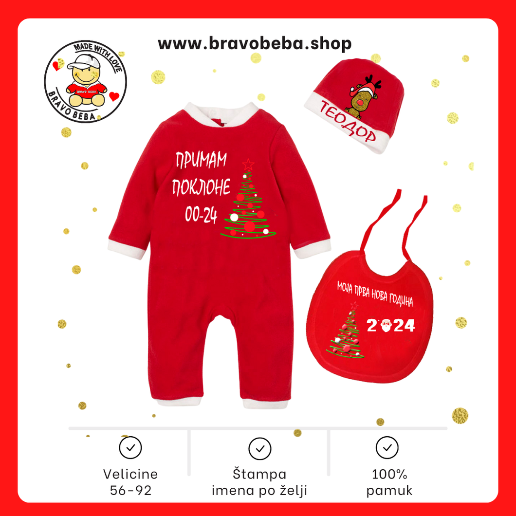 Novogodišnji kompletic za bebe 13