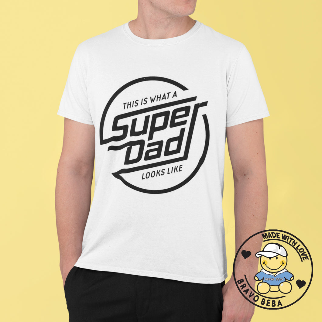 Majica za tatu  - This is what super dad looks like